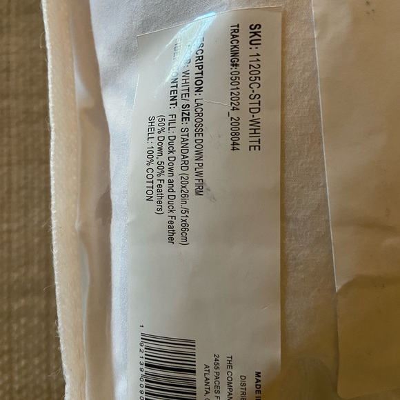 The Company Store Lacrosse Down Pillow, Standard - Picture 4 of 4